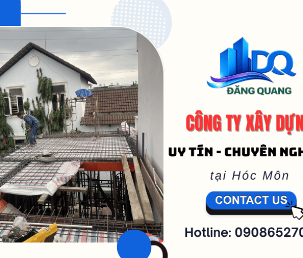 Xây dựng xã Hóc Môn - Thi công nhà ở trọn gói, uy tín